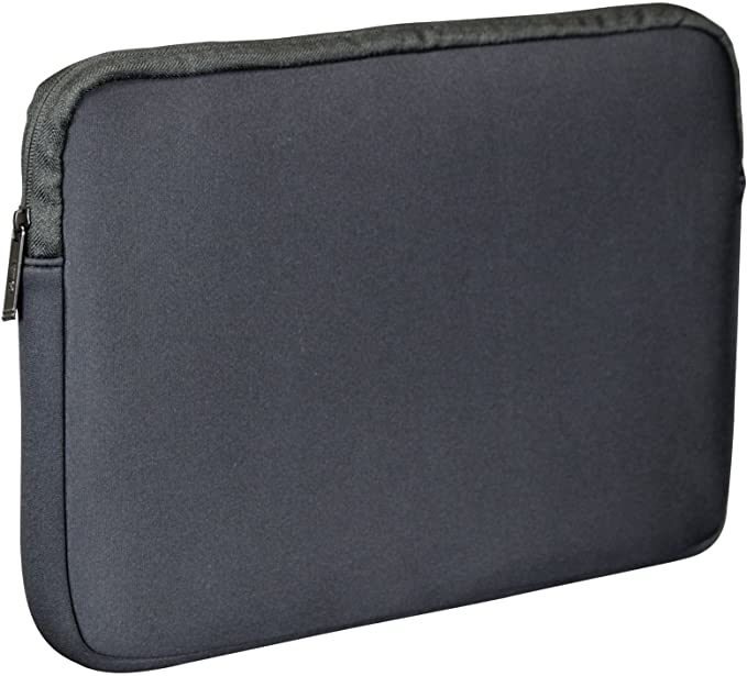 Altego Neoprene Laptop Sleeve 13 Inch to 13.3 Inch with Faux Fur Lining - Black (36511)