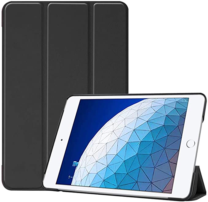 RLTech Case for iPad Air 2019 10.5, Slim Lightweight Smart Shell Folio Cover with Stand Function for iPad Air (3rd Generation) 10.5" 2019 Tablet, Black