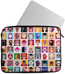 laptop sleeve 15.6 & 15 inch Protective Case with Zippe Carrying Bag laptop sleeve laptop sleeve laptop sleeve laptop sleeve 15.6 & 15 inch -Tat Casual Printed Laptop Sleeve 23