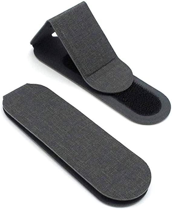 SenseAGE Mini Portable Laptop Stand, Lightweight Laptop Stand, First On-The-go Notebook Stand, Compatible with MacBook/MacBook Air/MacBook Pro, Tablets and Laptops up to 15”, Black (1 Set, 2 Pack)