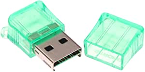 SDHC Micro Card Reader 1 Port - Green 223
