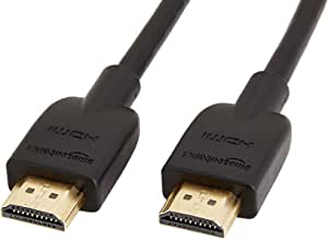 AmazonBasics High-Speed 4K HDMI Cable, 3 Feet, 2-Pack