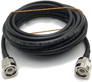OHM - TNC male To TNC male cable RG58-50ohm - 20 Meter length