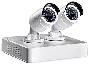 Hikvision 2 Outdoor Security Cameras And Recorder
