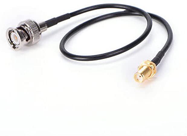 OHM - BNC male To SMA female cable RG58 50ohm 1 Meter length