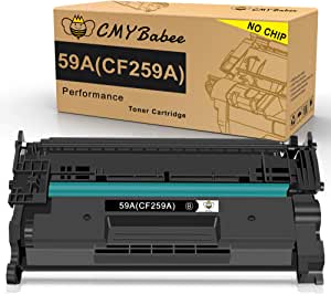 CMYBabee Compatible for HP CF259A CF259X 59A 59X Toner Cartridge for HP Laserjet Pro M404n M404dn M404dw M428dw M428dn M428fdw Printer (1 Black without Chip)