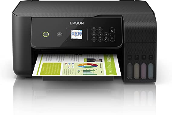 Epson EcoTank L3160 3-in-1 WireLess Printer WiFi connected for Cost-Effective, Quality Colour Printing