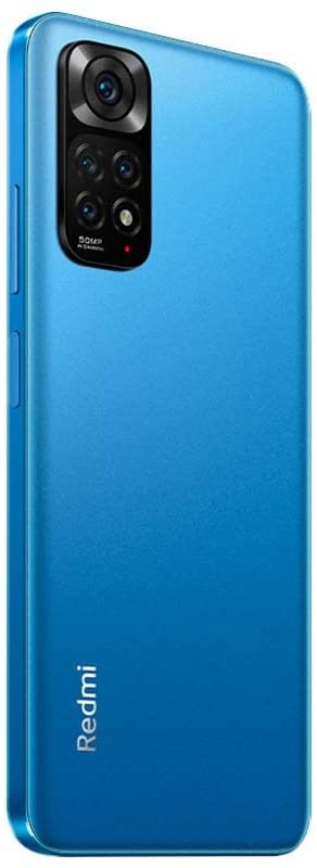 MI Redmi Note 11 Dual SIM, 128GB, 4GB RAM, 4G LTE - Twilight Blue