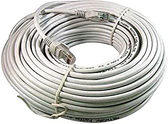 20m RJ45 Cat-6 Ethernet LAN Network Grey Cable