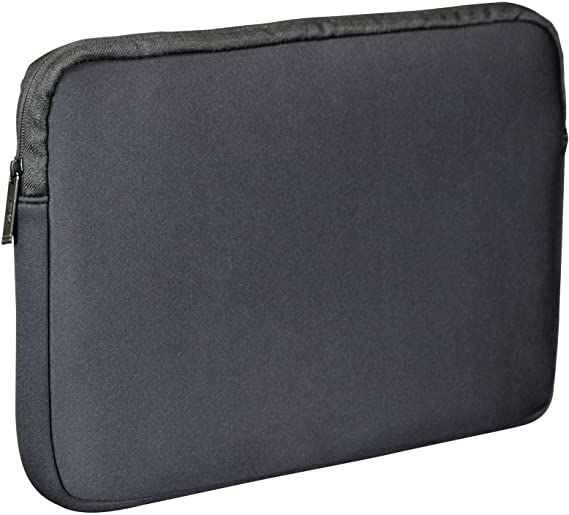 Altego Neoprene Laptop Sleeve 13 Inch to 13.3 Inch with Faux Fur Lining - Black (36511)