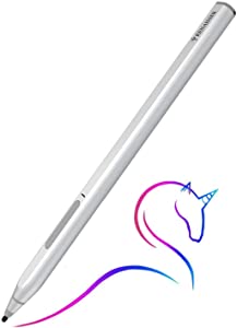 Stylus Compatible with Surface, RENAISSER Rechargeable Pen with Magnetic Attachment and Tilt, 4096 Pressure Points Stylus Compatible with Surface Pro / Book / Laptop / Go / Studio
