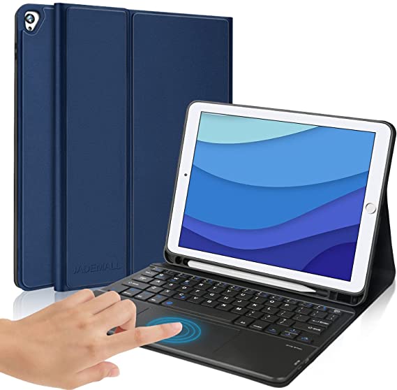 iPad Air 3rd Generation Case with Keyboard,10.5 inch Case with Pencil Holder,Touchpad Keypad Wireless Bluetooth, Compatible with iPad Air 3/iPad 9th / 8th 2020/ 7th 2019 10.2 inch