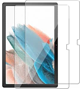 Compatible with Samsung Galaxy Tab A8 10.5" (2021) Screen Protector, KZIOACSH [2 Pack] HD Clear Anti-Scratch Tempered Glass Film Case Friendly Screen Protector for Samsung Galaxy Tab A8 10.5"