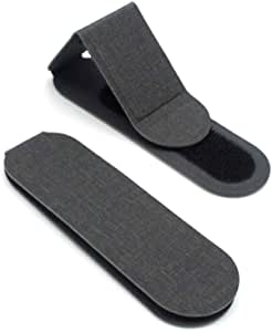 SenseAGE Mini Portable Laptop Stand, Lightweight Laptop Stand, First On-The-go Notebook Stand, Compatible with MacBook/MacBook Air/MacBook Pro, Tablets and Laptops up to 15”, Black (1 Set, 2 Pack)