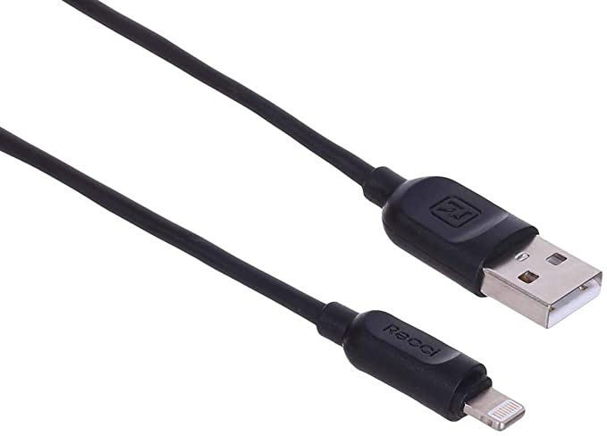 Recci RCL-P200 Lightning Cable, 200 cm - Black