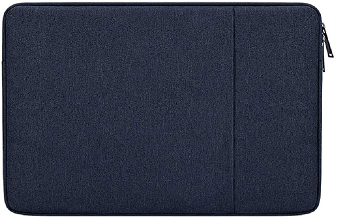 Chelory Laptop Sleeve Compatible with 16 Inch New MacBook Pro, 15" Surface Book,14-15.6 Inch Ultrabook Notebook Computer Protective Cover, Shockproof Water Resistant Bag Carrying Case, Dark Blue