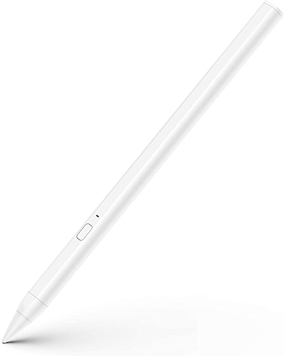 RENAISSER Stylus Pen for iPad, Made in Taiwan, Magnetic Attachment, Palm Rejection, Compatible With Apple iPad Pro 2020/2021 (11/12.9 Inches), iPad 7th/8th Gen, iPad Mini 5th Gen, iPad Air 3rd/4th Gen