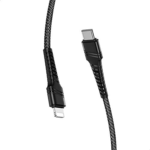 Borofone BU21 Dragon PD Lightning Cable for Charging and Data Transfer - Black