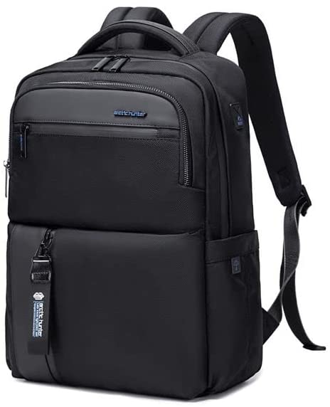 Arctic Hunter 15.6-Inch Casual Laptop Business Bag with USB AUX Black
