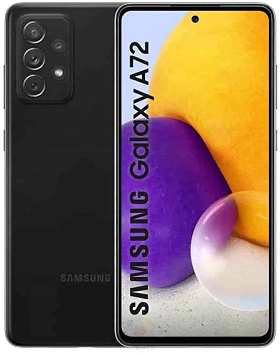 Samsung Galaxy A72 Dual SIM - 6.7", 8GB RAM, 128GB - Cool Purple - 256GB Black (128, Purple)