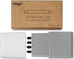 Uogic Surface Pen Tips 4PCS Replacement Kit (HB/HB/2H/H) for Microsoft Surface Pro 5 Pen Tips(2017), Surface Pro 4 Pen Tips
