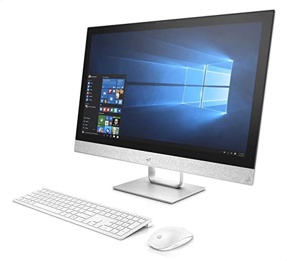 HP 5CV20EA Intel Core i7-8700T, 27in PC FHD, 1 TB, 8 GB RAM, NVIDIA GeForce MX130 2 GB GDDR5, Windows - Snowflake White