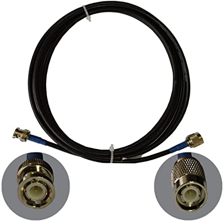 OHM - BNC male To TNC male cable RG58 50ohm 50cm length