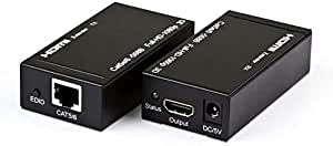 60M Extender/Convert LAN to HDMI CAT-5e / 6 RJ45 60M 1080P Cable
