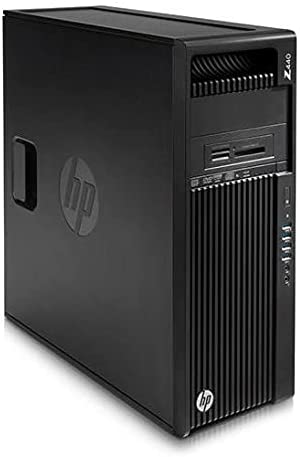 HP Workstation Z440 Desktop - Intel Xeon, 1 TB, 8 GB, 2GB VGA Win 7 & 10 Pro, Black