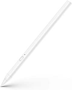 RENAISSER Stylus Pen for iPad, Made in Taiwan, Magnetic Attachment, Palm Rejection, Compatible With Apple iPad Pro 2020/2021 (11/12.9 Inches), iPad 7th/8th Gen, iPad Mini 5th Gen, iPad Air 3rd/4th Gen