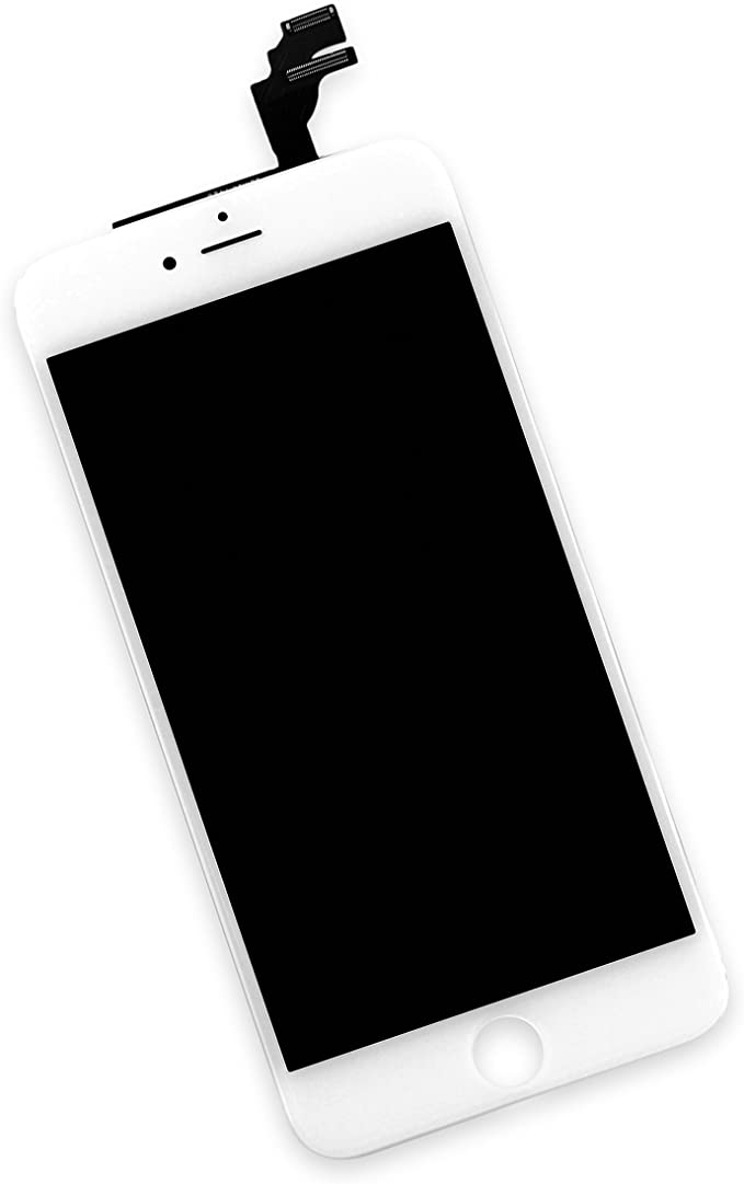 LCD and Digitizer Compatible with iPhone 6 Plus - White