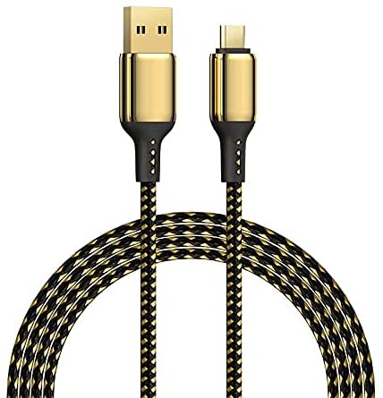 WIWU GD-102 USB To Micro 18K 20W Data Cable, Golden - 3m