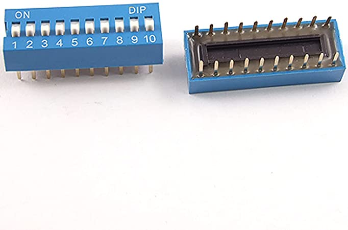 10 Position DIP Switch 2.54mm