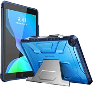 SUPCASE Unicorn Beetle Series Case for iPad 10.2 2019/2020/2021, iPad Air 3 Case 10.5 Inch, with Built-in Apple Pencil Holder Full Body Rugged Protective Case for iPad 9th/8th/7th Generation (Blue)