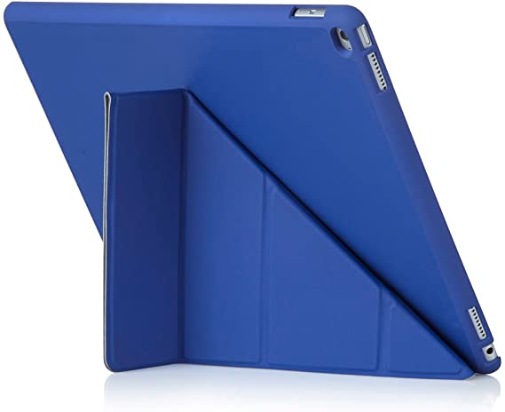 Pipetto Origami iPad Case Pro 12.9" (2nd Gen) with 5 in 1 stand & auto sleep/wake function Royal Blue