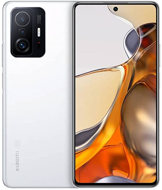Xiaomi 11T PRO 5G + 4G Volte (256GB, 8GB) 6.67” 108MP Triple Camera, NFC Dual SIM (Not Compatible Verizon Sprint Boost Metro Cricket) GSM Unlocked Global (Moonlight White)