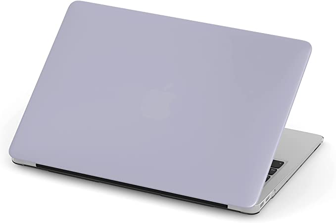 Lilac Purple Lavender Laptop Case Compatible with MacBook Pro 13 Inch Touch Bar Retina Display Pro 2021 Release M1 A2338 Rubberized Plastic Hard Shell Protective Cover