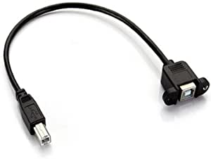 USB 2.0 Type B Male To Female 2000MM