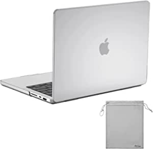 ProCase for MacBook Pro 14 Inch 2021 Case (M1 Pro / M1 Max), Hard Case Shell Cover -Crystal