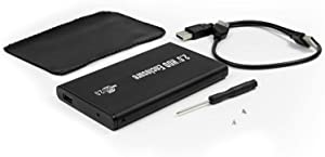 2.5" IDE Hard Drive HDD Case for Laptop PC External Hard Disk