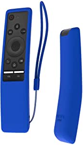SIKAI Silicone Protective Case Cover for Samsung Smart TV Remote BN59 Series Shockproof Anti-Slip for BN59-01241A BN59-01242A BN59-01266A QLED Remote Anti-Lost with Remote Loop