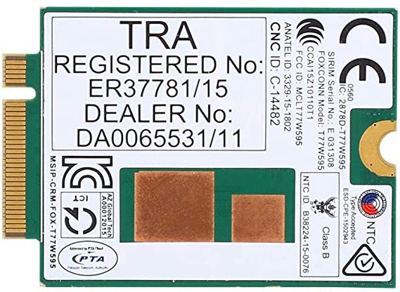 fosa T77W595 4G Module, LT4120 796928-001 Network Card, LTE 3G 4G Module for HP Probook/EliteBook 820 840 850
