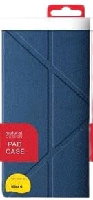 Mutural IPad Mini 6" ShockProof Leather Case Blue