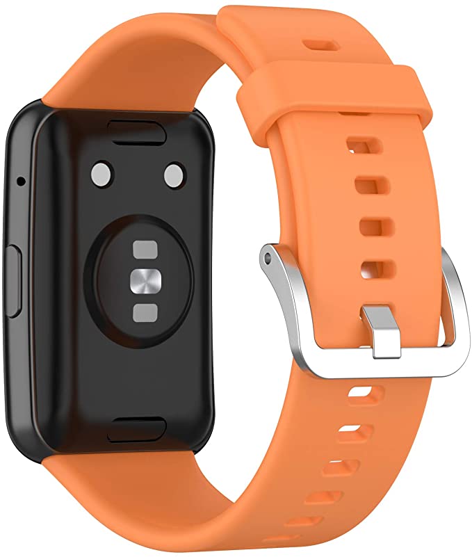MOTONG for Huawei Watch Fit Replacement Band - Silicone Replacement Wrist Band Strap for Huawei Watch Fit with Tools