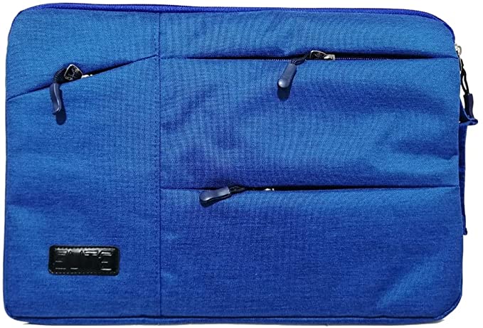 Sleeve bag for laptops/tablets from 10 to 14 inches | lining court | waterproof fabric | jeans | TRS1314005