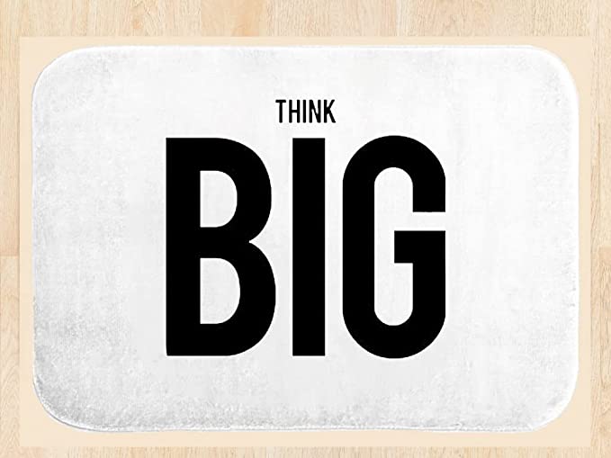 Think Big Mouse Pad -Rubber