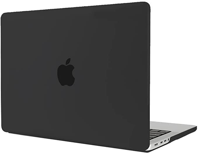 O Ozone Matte Case Compatible for MacBook Pro 16 inch Case A2485 Hard Shell Cover for 2021 MacBook Pro 16 with M1 Pro / M1 Max Chip & Touch ID -Black