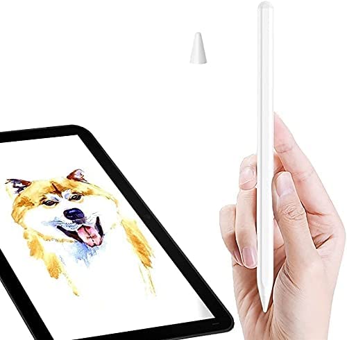 NEW Stylus Pen for Apple iPad, Rechargeable Stylus Pencil with Palm Rejection and Magnetic Design, Compatible with Apple iPad Pro 11 & 12.9"(2018-2021), iPad 8th/7th/iPad 6th/Mini 5th Gen/iPad Air 3rd