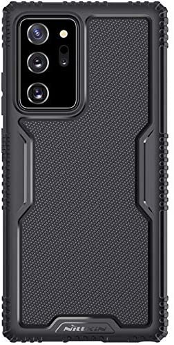 Nillkin Case for Samsung Galaxy Note 20 Ultra (6.9" Inch) Tactics TPU Soft Case Shockproof 360 Degree Protect Black