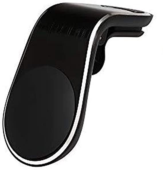 picK-me Car Phone Holder Mount, Universal Smartphone Air Vent Magnetic Cradle Holder for Car, 360° Rotating, Compatible for Most 4.0-6.5 inch iPhone and Android Phones (Black)